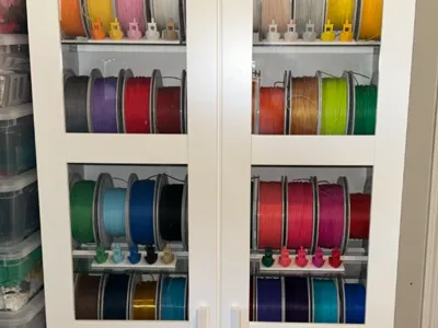 Spool Chocks - IKEA Brimnes Cabinet Tall and Short