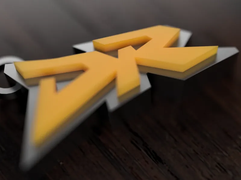 Retro DR Keychain