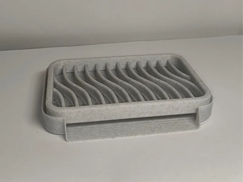Sponge/Soap Holder with Drip Tray-Sink Organiser 