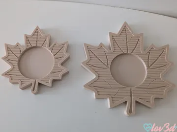 Accesorio de iluminación decorativa: Autumn Leaf Candle Holder Mini Jars (54mm/HÖKGÖK) — vista de referencia 5