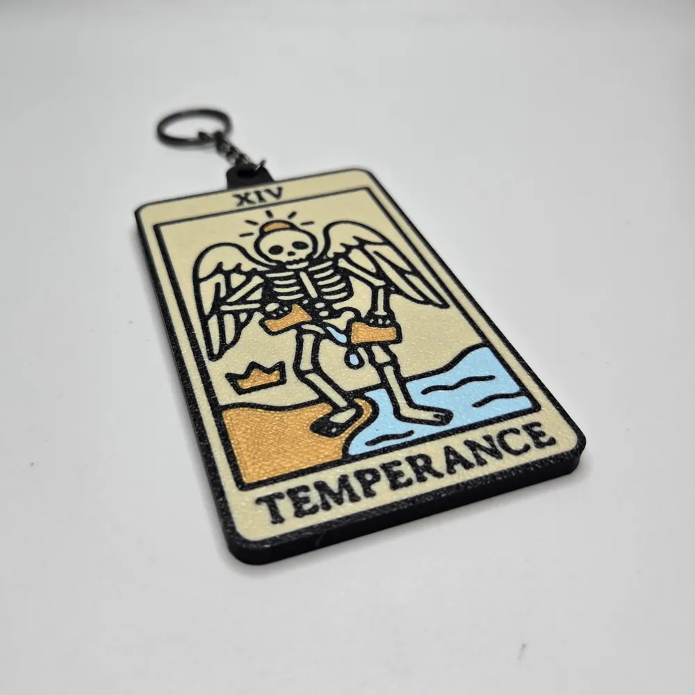 Temperance Skeleton Tarot Keychain Free 3D Print Model MakerWorld temperance-skeleton-tarot-keychain-free-3d-print-model-makerworld