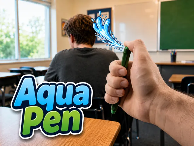 Aqua Pen - Water Prank Pen