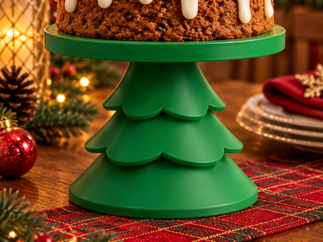 Christmas Tree Cake Stand – 3D Printed - 1