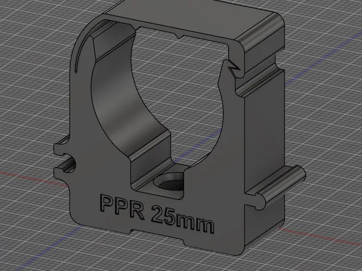Clamp for PPR pipe 25mm