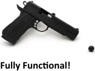 Modelo para impresión 3D: Fully Functional BB Bolt Action Pistol |Only 15g!. Referencia del modelo original.