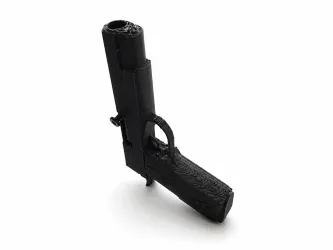 Modelo para impresión 3D: Fully Functional BB Bolt Action Pistol |Only 15g! — vista de referencia 4