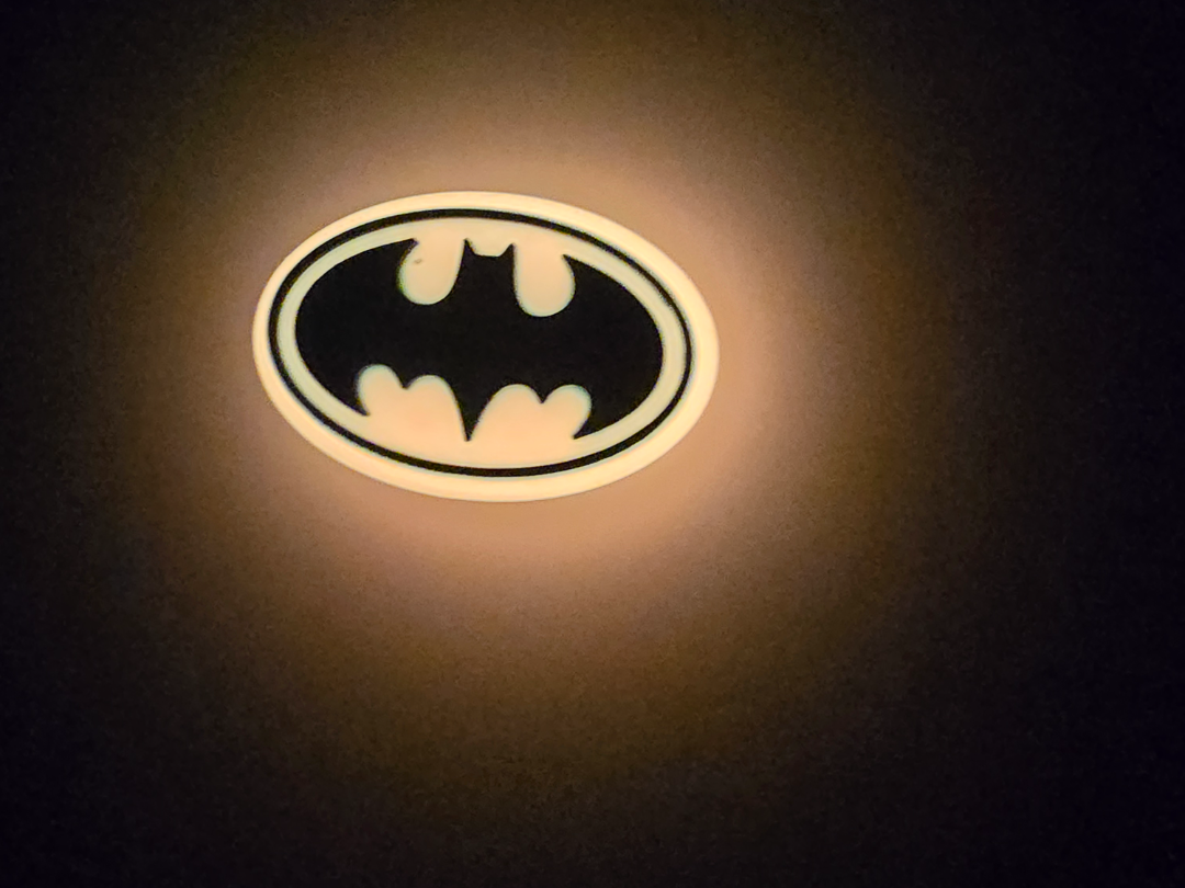 Batman Sign logo + Clicker Fidget