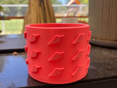 Chili Pepper Pot/Pencil Holder/Utensil Holder