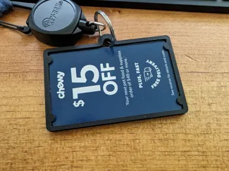 ID/Badge Holder (two cards)