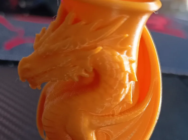 Drachen Vase