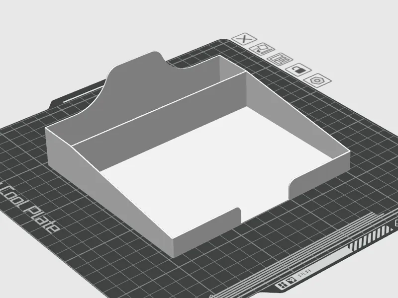 A6-Index Card Holder/Drawer + Stencil