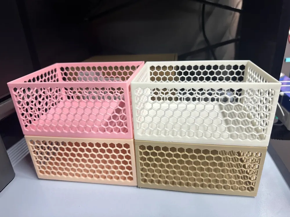 Stackable Openwork Storage Box 12cm L × 16cm W × 8cm H by Miao Jiabo ...