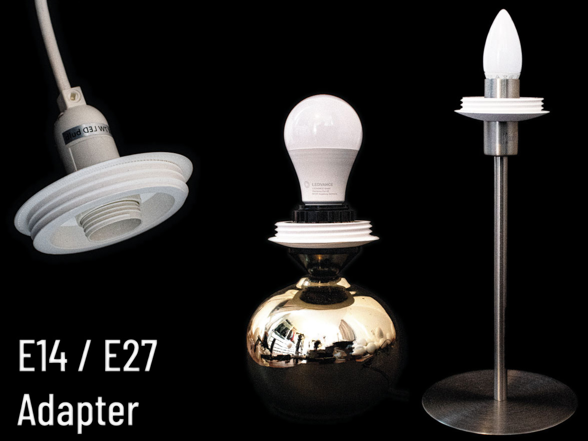 E14 E27 Adapters