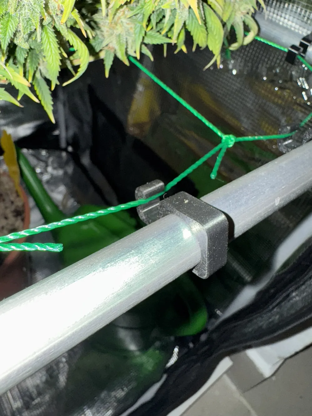 Scrog Wire Scrog Net Holder Grow Tent Scrog Hooks 16mm - Free 3D Print Model ...