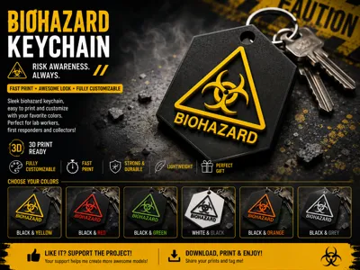 Biohazard Tag Hazard Label Biological Hazard