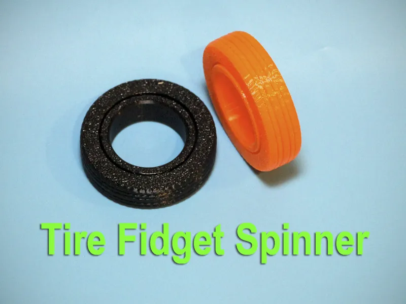 Tire Fidget Spinner