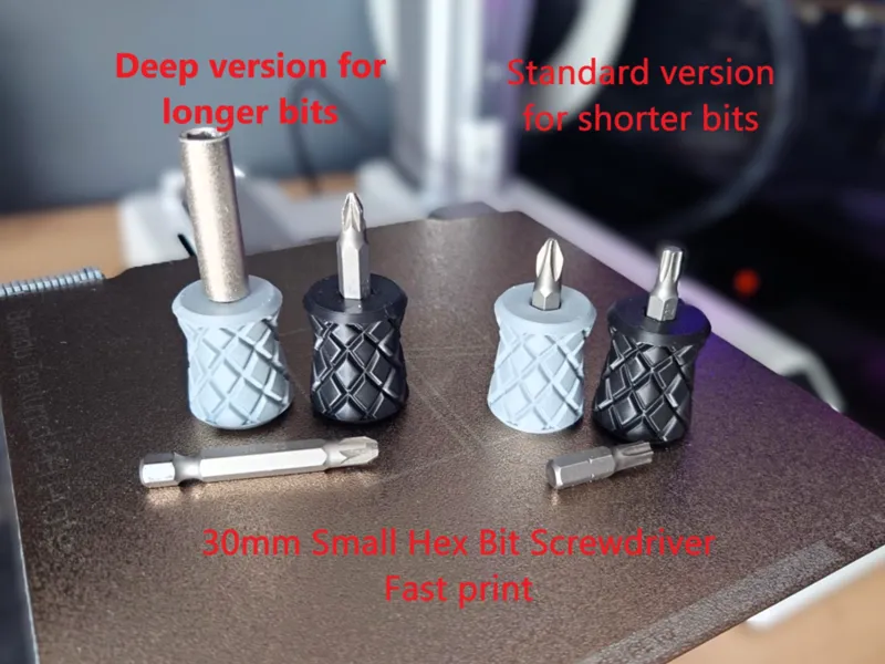 Mini 30mm Hex Bit Screwdriver