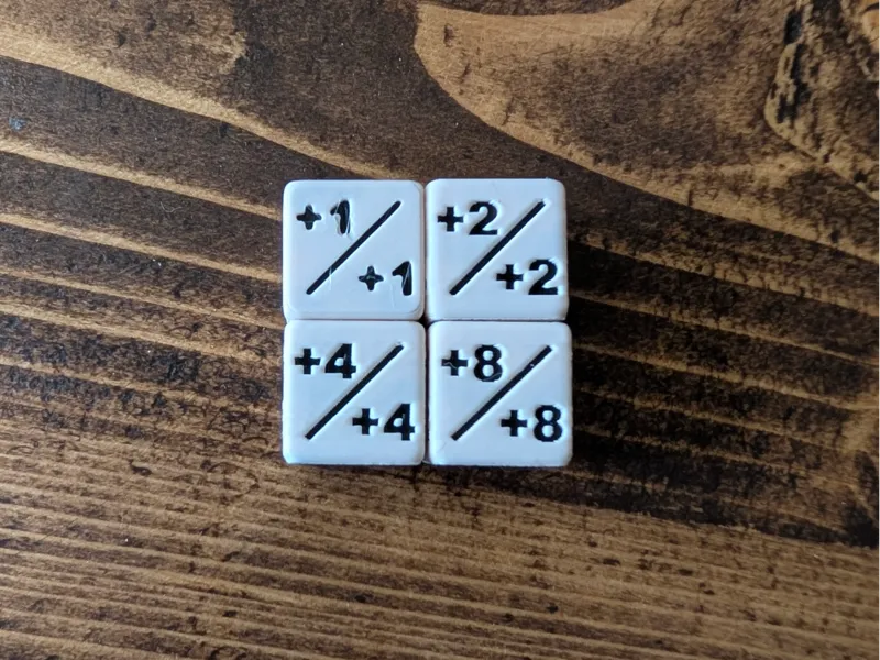 Doubling Counter Dice for MTG