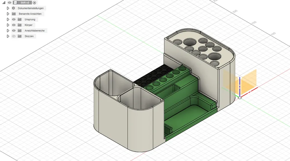 Exploded View Pencil Box Pencil Box expandable by 7919alex - MakerWorld