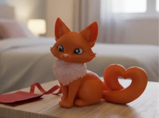 Heart Tail Fox