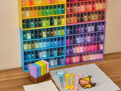 Perler Bead Storage Box