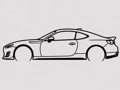 Scion FR-S Silhouette