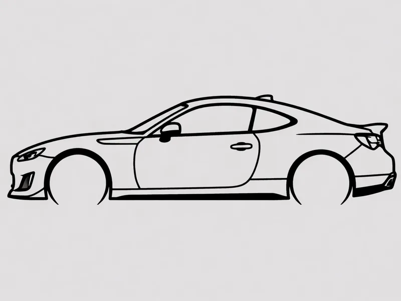 Scion FR-S Silhouette