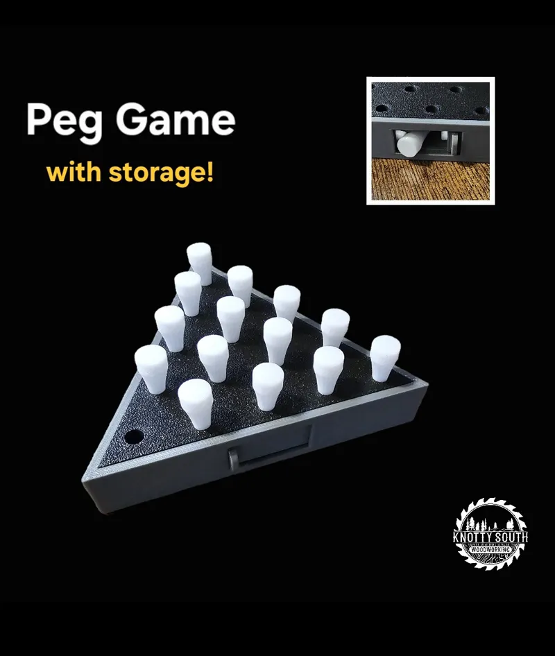 Peg Game w/ Storage - V1