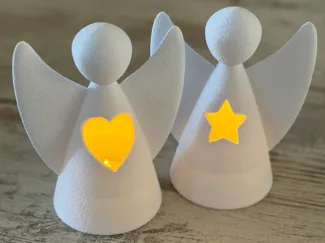 Teelicht Engel - Weihnachtsengel - Schutzengel - 