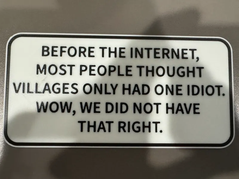 Before the internet