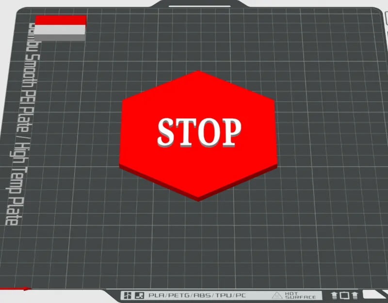 stop sign