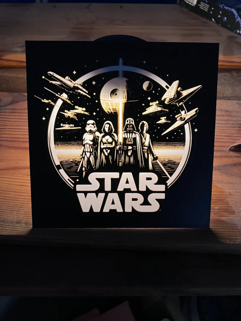 Starwars Hueforge Lightbox