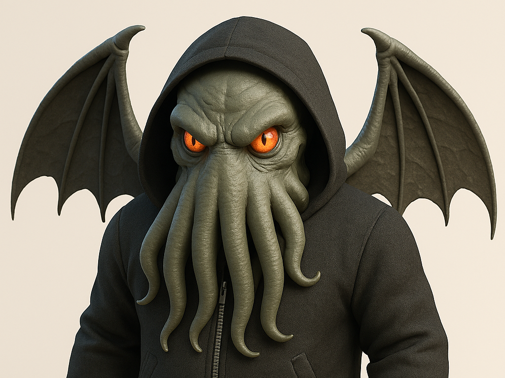 Lovecraft Urban Hooded Cthulhu Monster