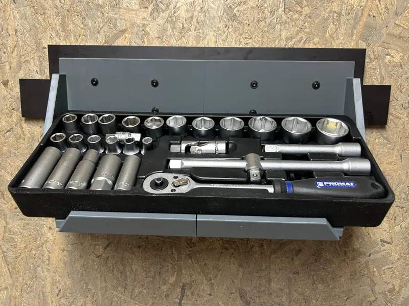 Steckschlüsselsatz Halter / Socket Set Wall Mount