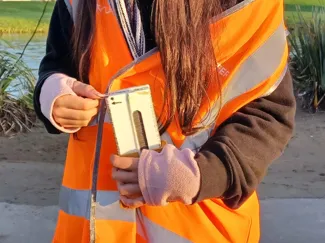 Parkrun token dispenser