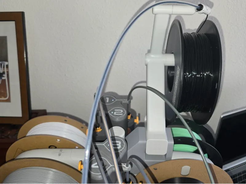 AMS Lite Top-Mount 5th Spool Holder (TPU & Extra)
