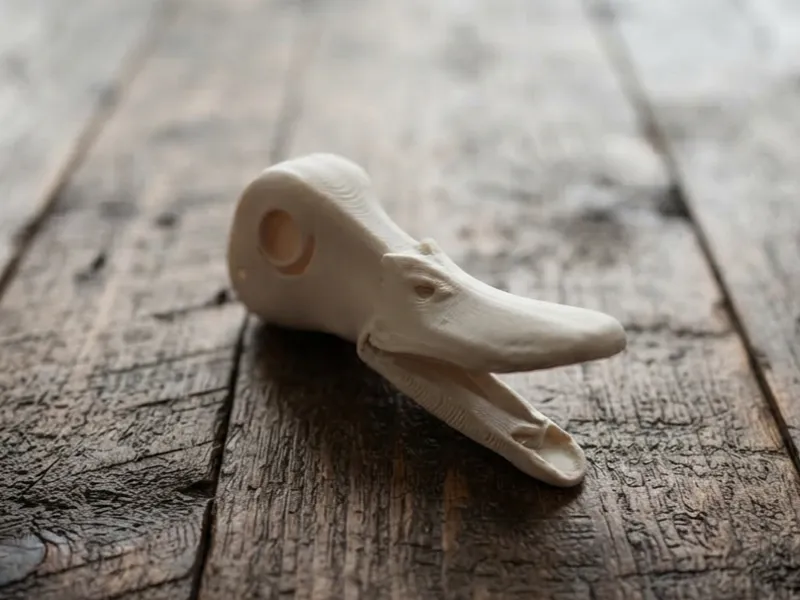 Duck Head - Gadwall Drake Open Mouth - Taxidermy