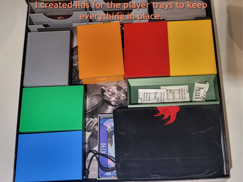Clank! All Non-Legacy Expansions Organizer Insert