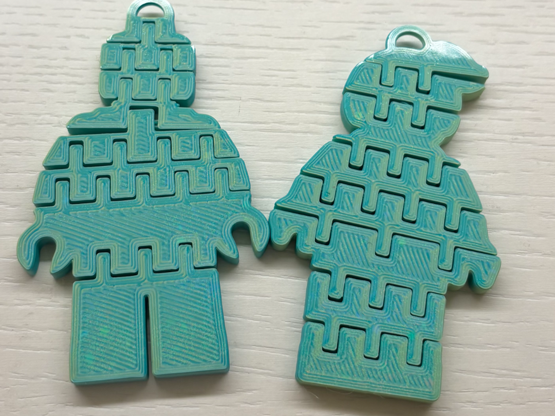 Brick Flexi Keychains Fast No AMS