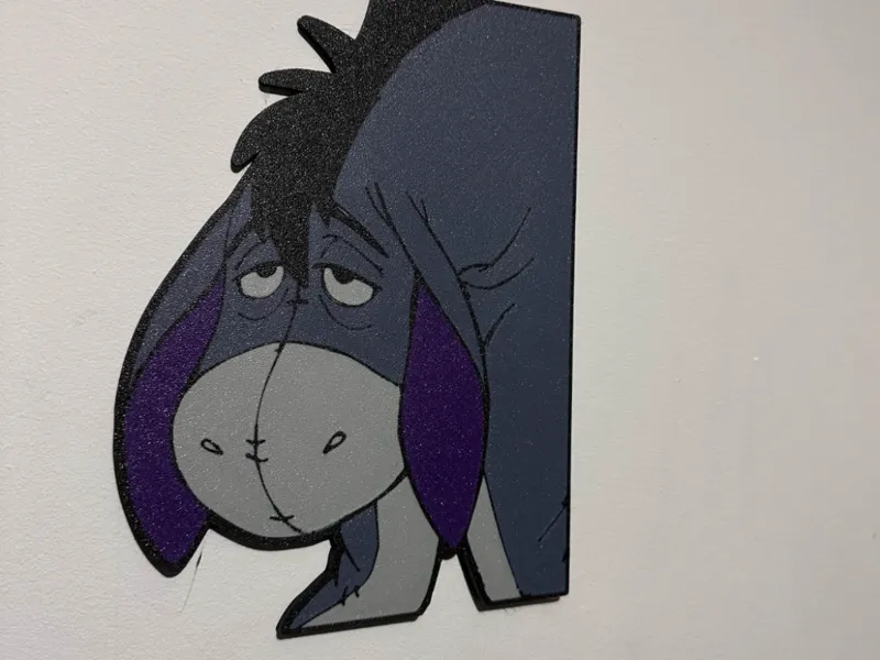 Eeyore Winnie the pooh wall art