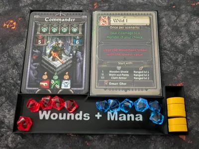 Character tray - The Last Spell