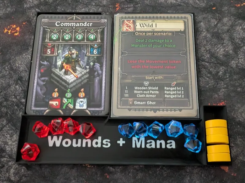 Character tray - The Last Spell