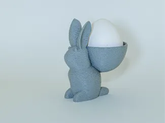 Cute Easter Bunny Egg Holder -  spring decoration.