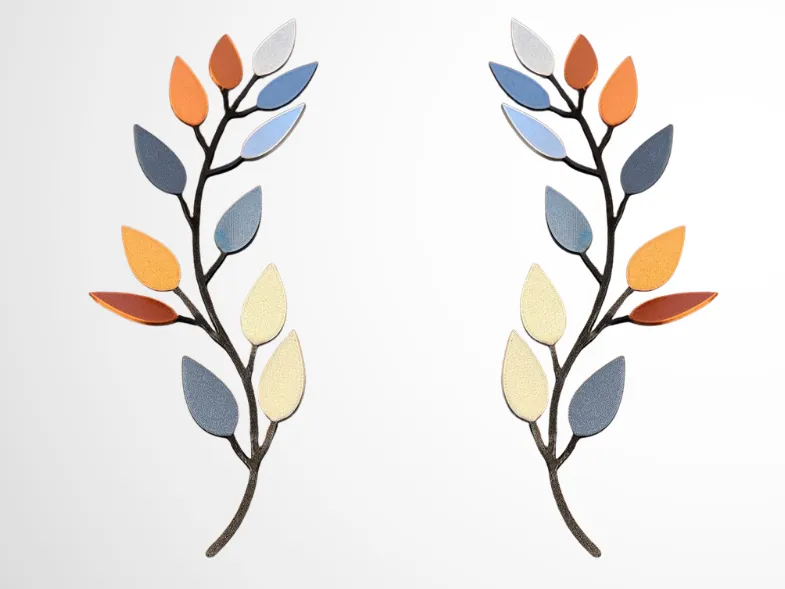 2 Pieces Tree Leaf Wall Decor Vine Branch Wall Art