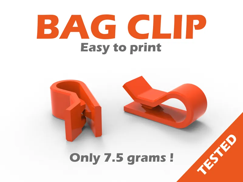 BAG CLIP - SUPER STRONG - (Tested)