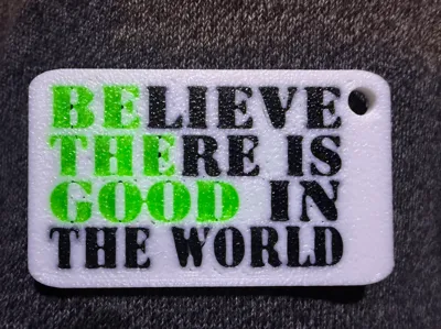 Be The Good Keychain