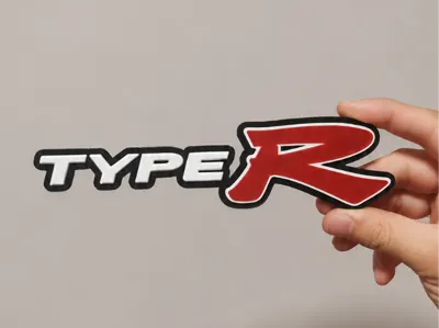 Type-R 3D Logo Sign - No AMS