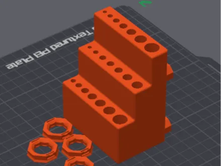 Stepped Drill Holder for Multiboard 