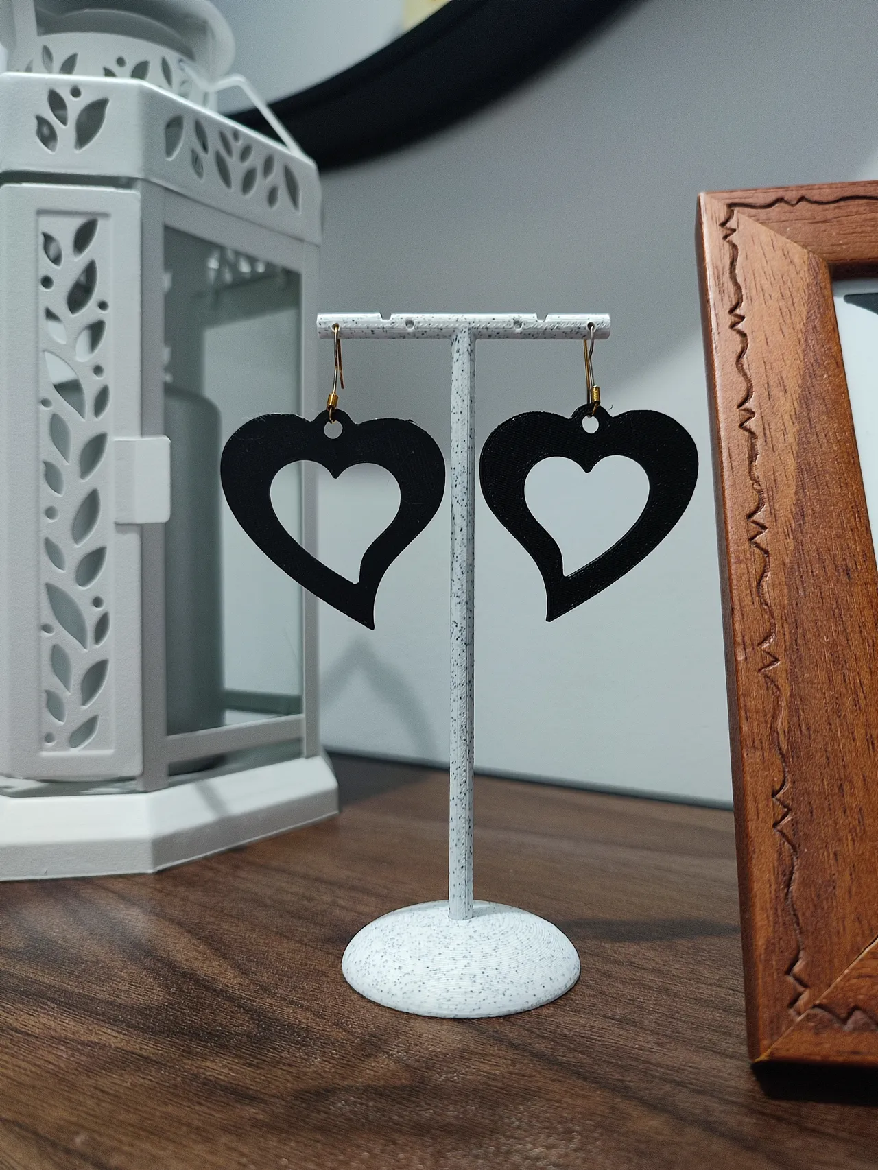 Aretes Corazón Anidado view 2