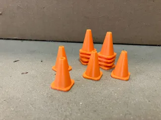 1/24 Scale Traffic Cones